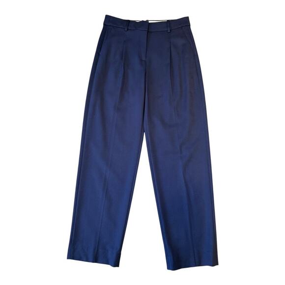 NEW J. Crew Women’s Size 4 Navy Blue Essential pant in city twill NWT - Picture 1 of 7